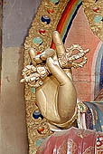 Ladakh - Hemis gompa, statue of Padmasambava 